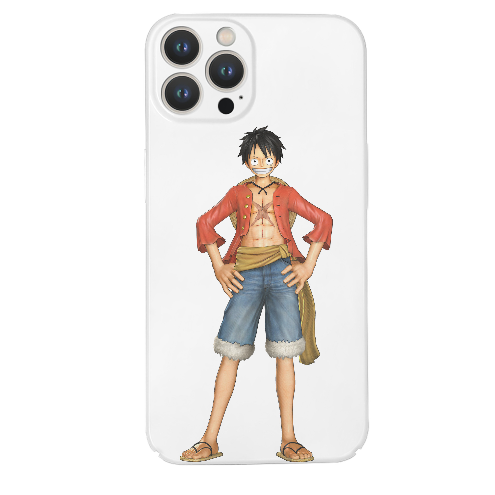 （画像用） ワンピース モンキー・D・ルフィ ONE PIECE Monkey D. Luffy 【iPhone 14シリーズ対応】ハードケース